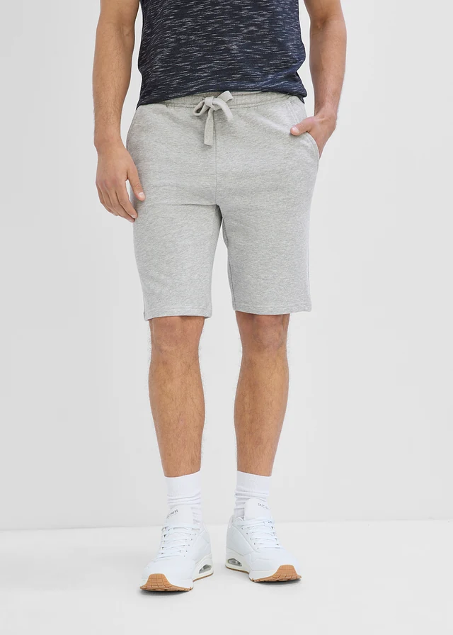 Bermuda sweat • gris clair chiné • product-page.page-title-suffix