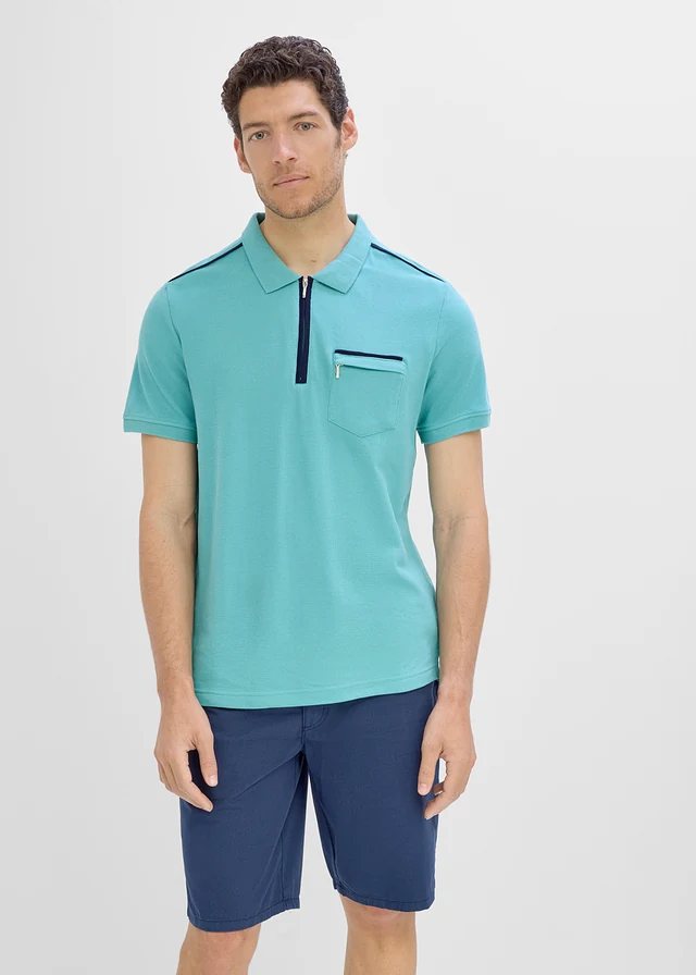 Polo 100% coton • vert lagon • product-page.page-title-suffix