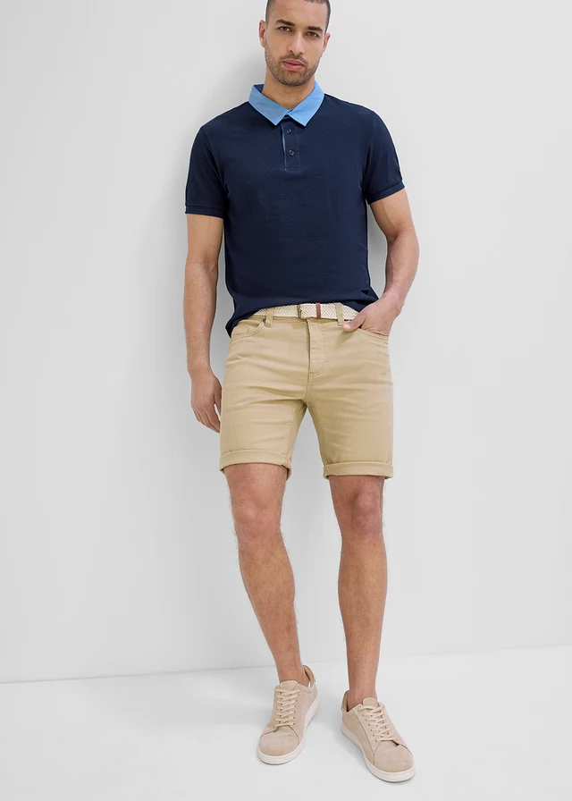 Piqué poloshirt van puur biologisch katoen • donkerblauw • product-page.page-title-suffix