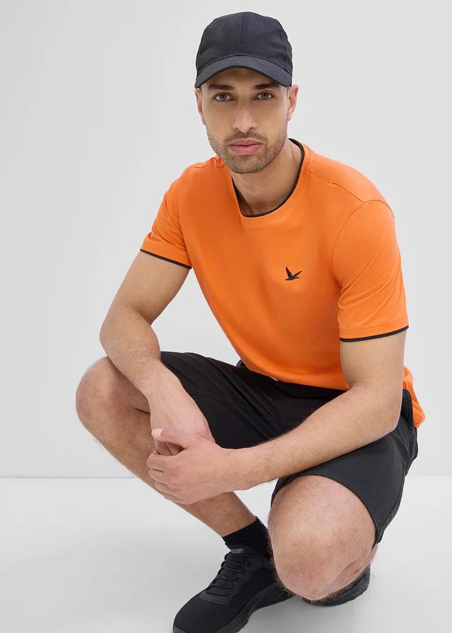 Tricou din bumbac organic 100% • oranj • magazin bonprix