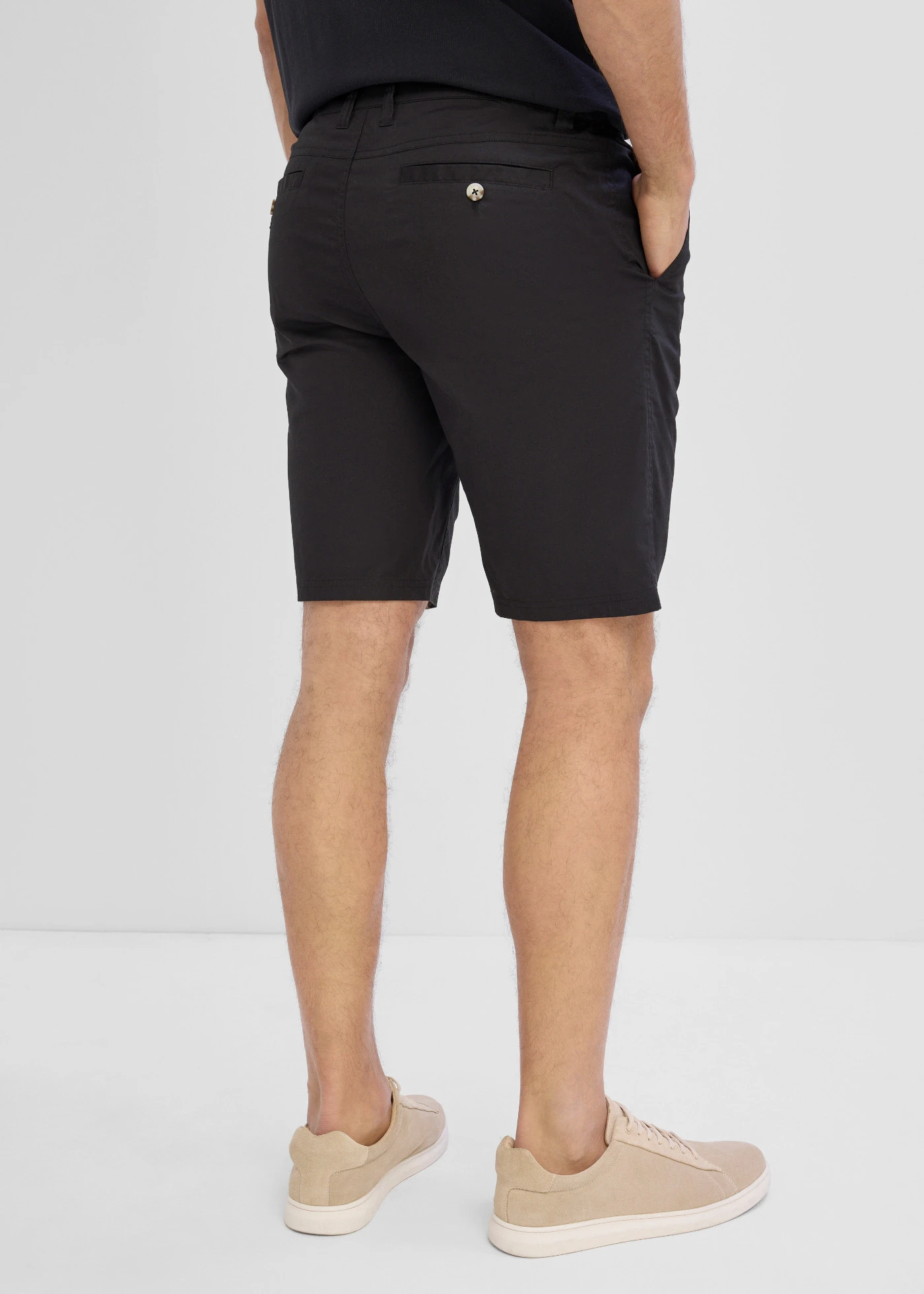 Bermuda extensible, regular • noir • product-page.page-title-suffix