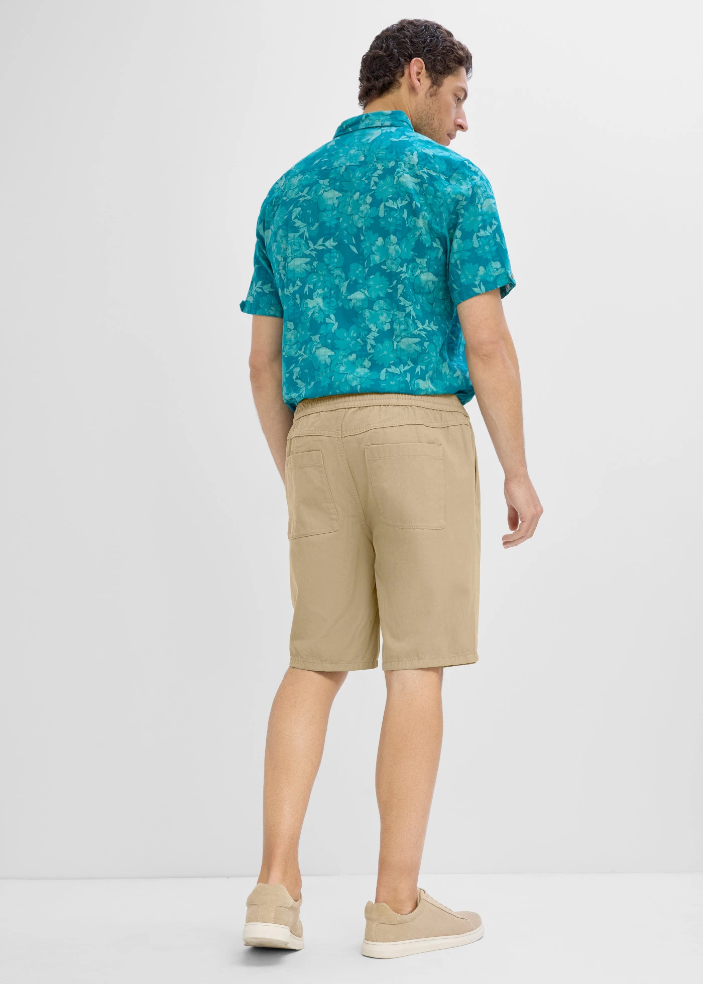 Bermudy bez zapínání, z čisté bavlny, střih Regular Fit • nová khaki • bonprix obchod