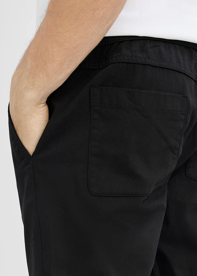 Bermuda van puur katoen, regular fit • zwart • product-page.page-title-suffix