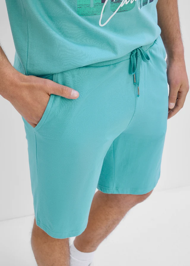 Bluză și pantaloni (set/2piese) • verde-albastru+alb • magazin bonprix