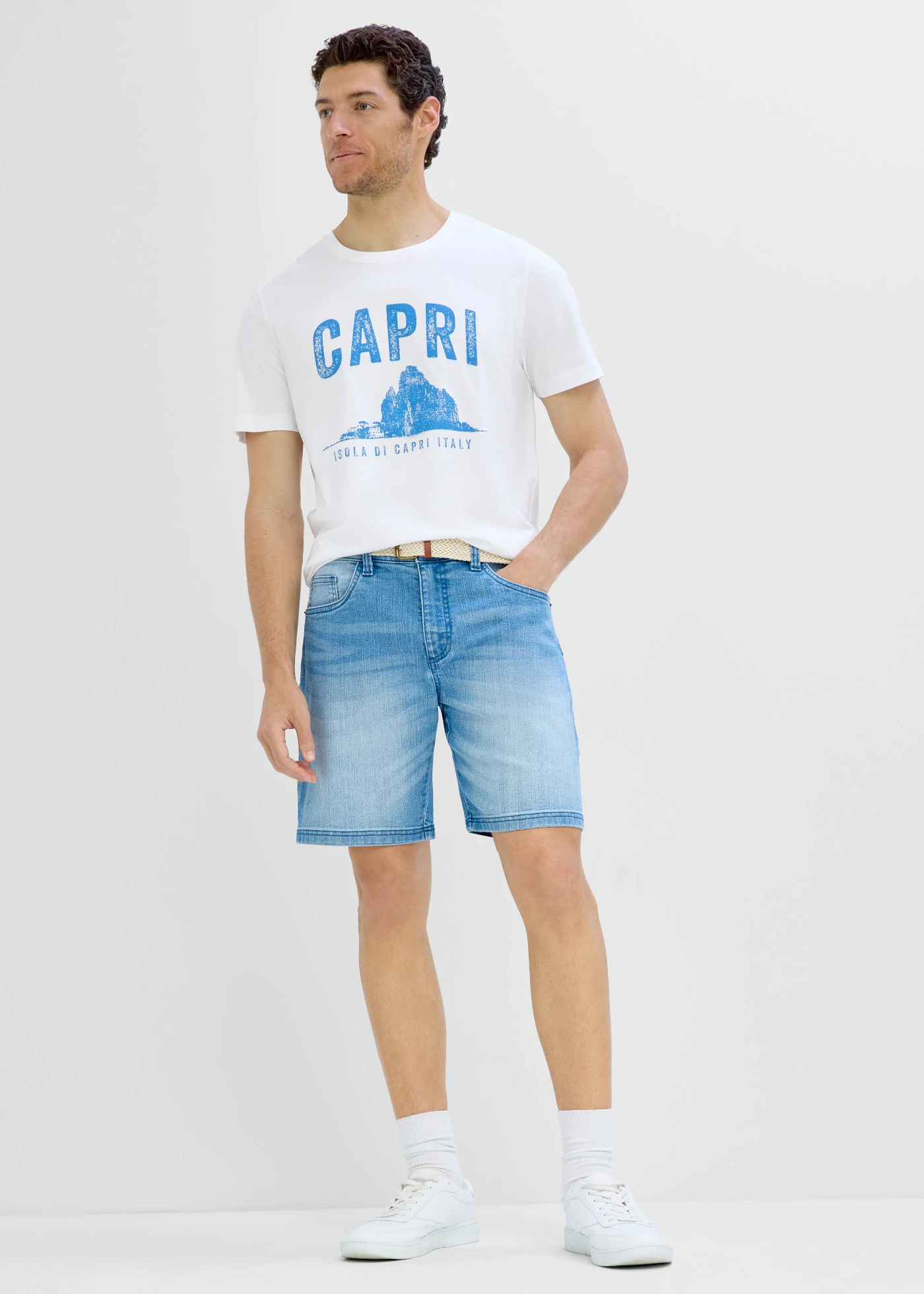 T-shirt 100% coton • blanc imprimé • product-page.page-title-suffix