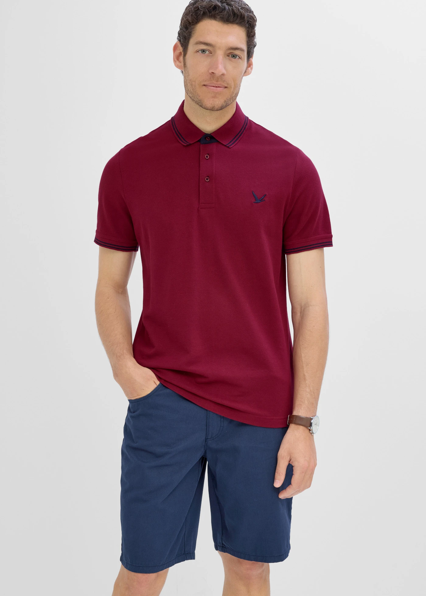 Polo en maille piquée 100% coton • rhododendron • product-page.page-title-suffix