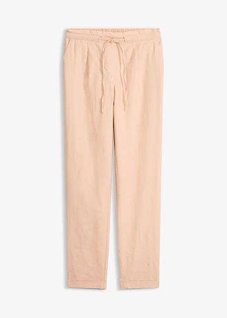 Pantalon en lin mélangé