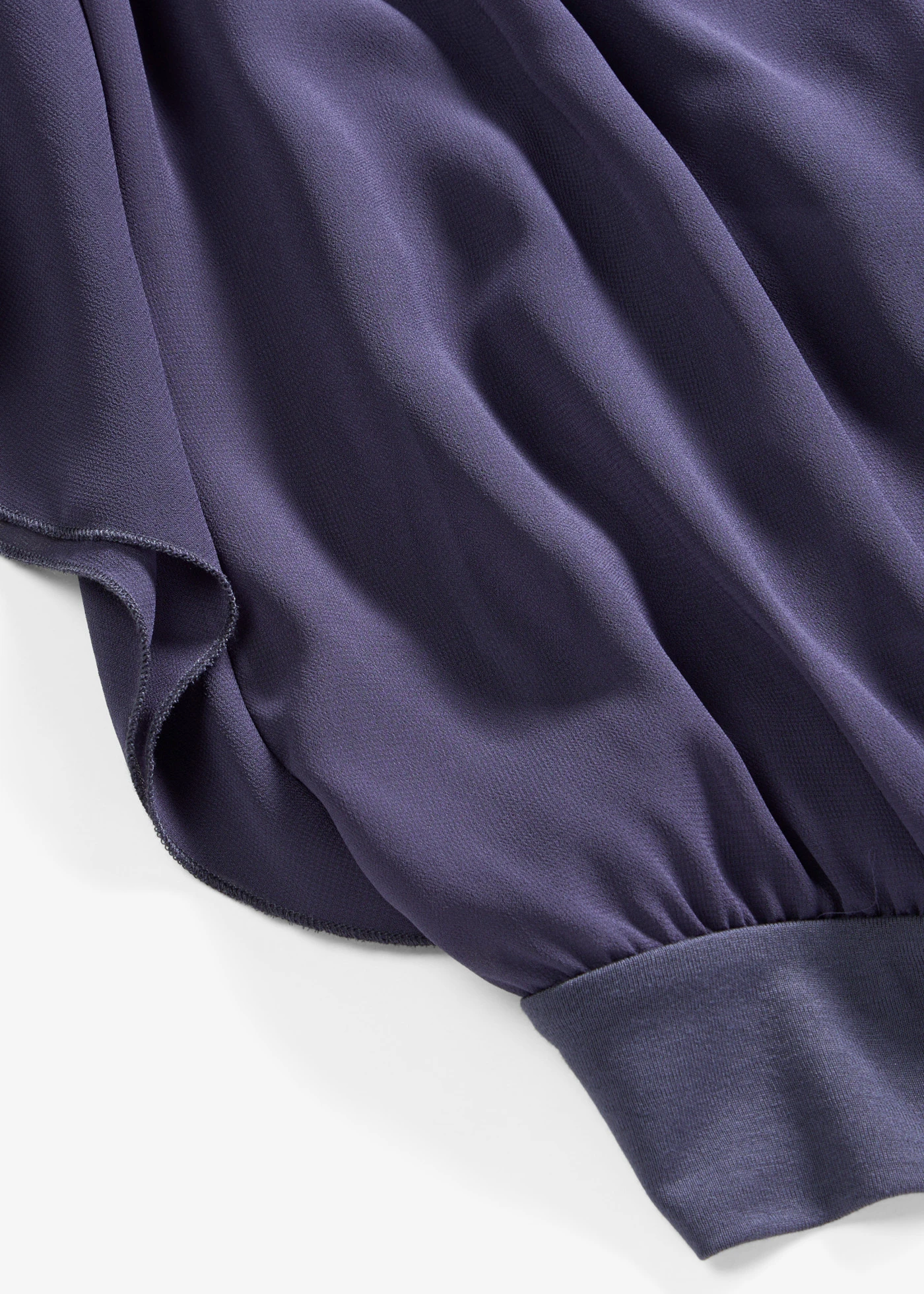 Chiffon blouse met ondershirt • indigo • bonprix online shop