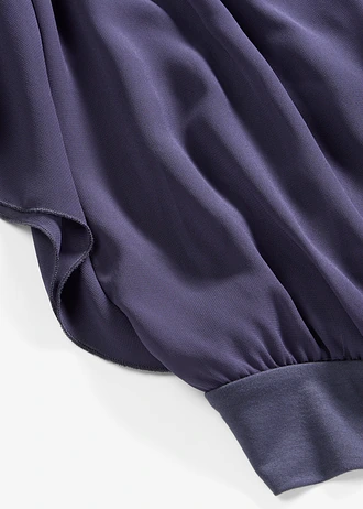 Chiffon blouse met ondershirt • indigo • bonprix online shop