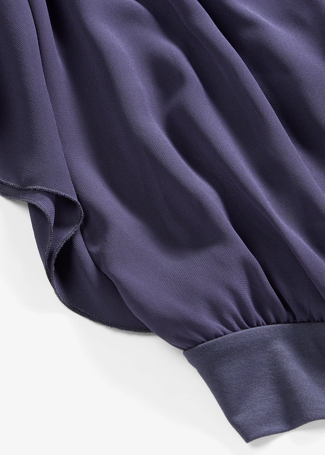 Chiffon blouse met ondershirt • indigo • product-page.page-title-suffix