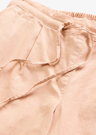 Linnen broek • vintage roze • bonprix online shop