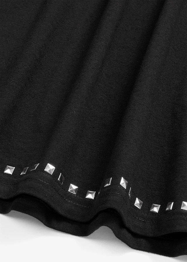T-shirt long • noir-argenté • product-page.page-title-suffix