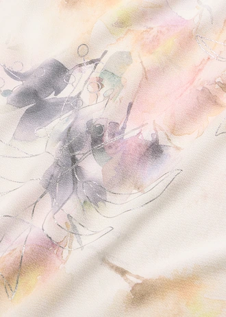 Blouse • wolwit met print • bonprix online shop