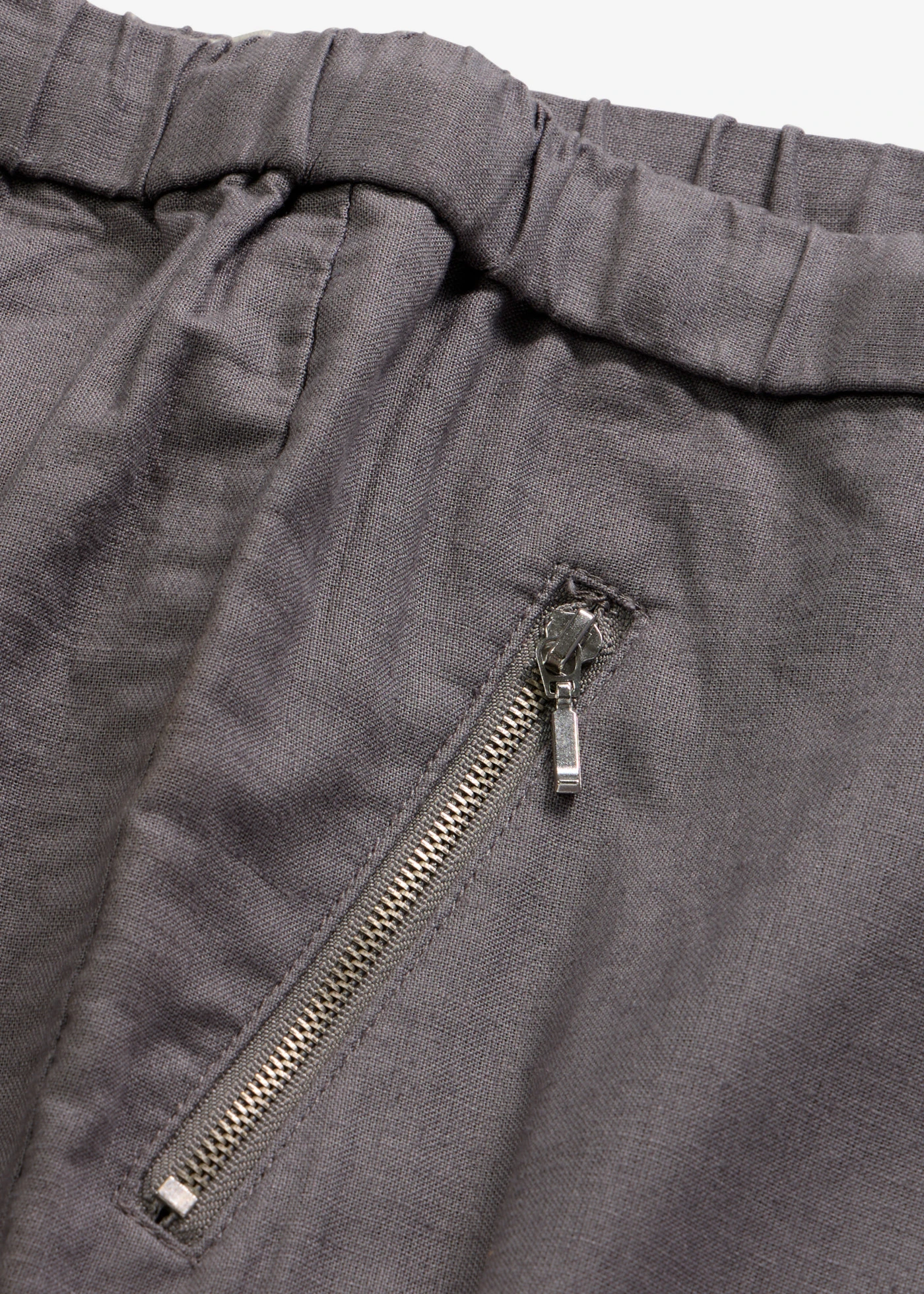 7/8 broek van een luchtige linnenmix • zilvergrijs • bonprix online shop