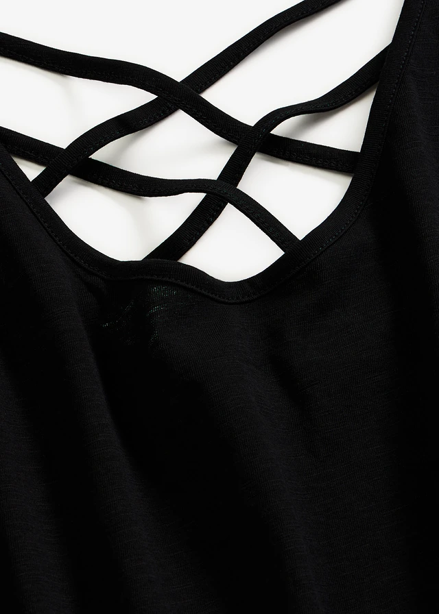 Débardeur en jersey 100% coton • noir • product-page.page-title-suffix
