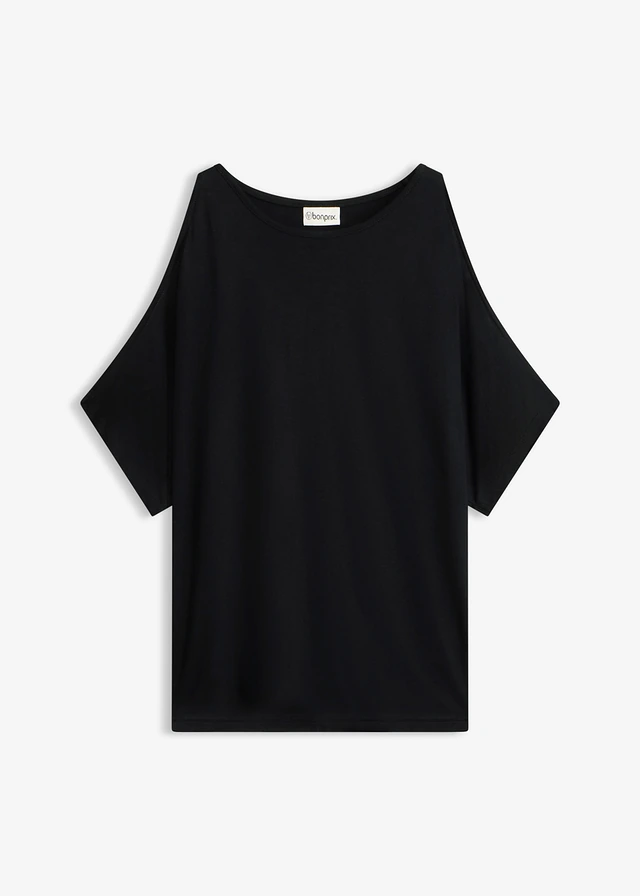 T-shirt en viscose avec découpes