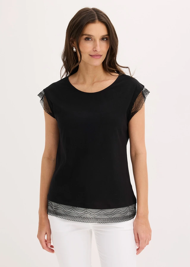 Boxy shirt van katoen • zwart • product-page.page-title-suffix