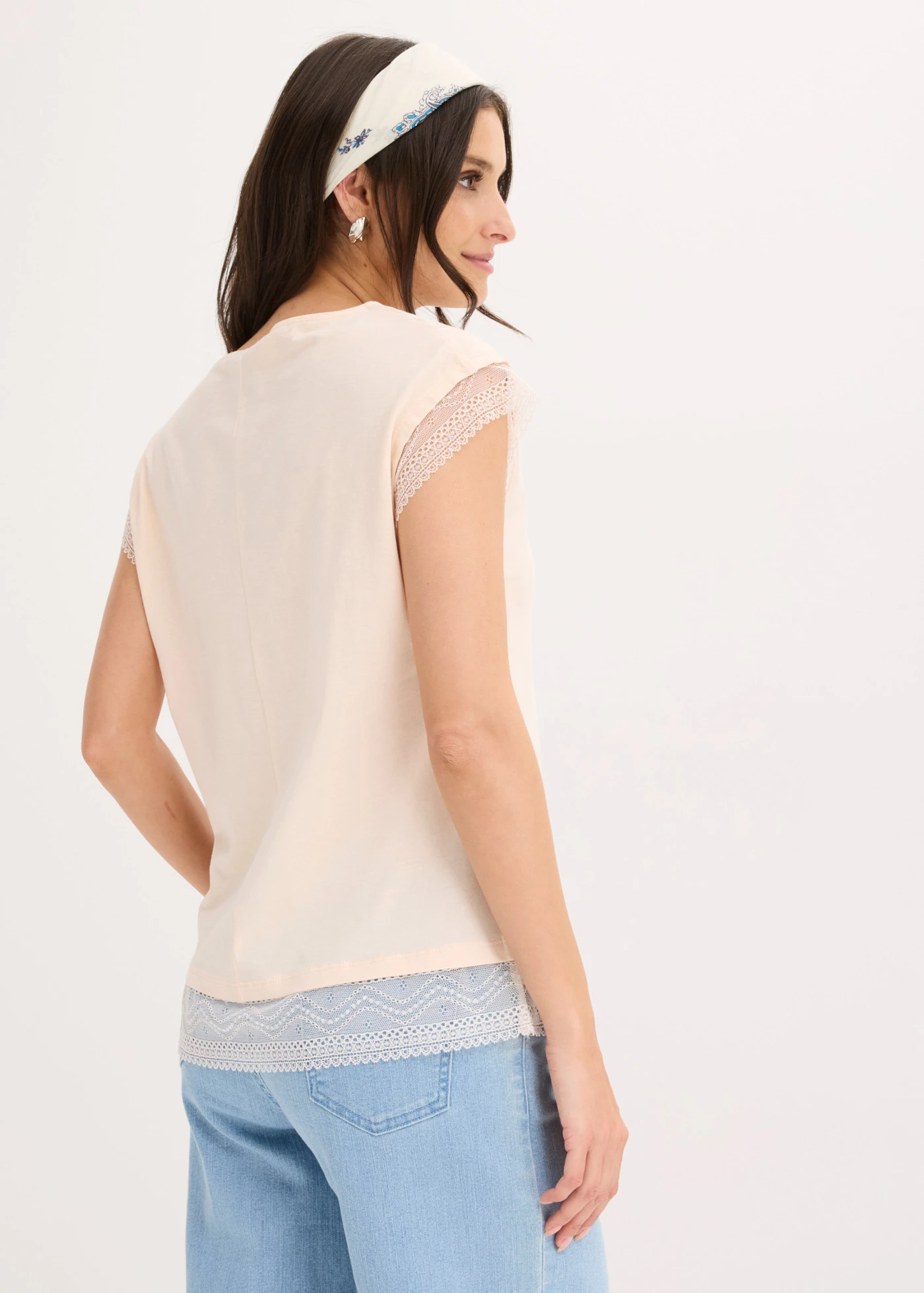 Boxy shirt van katoen • roze • bonprix online shop
