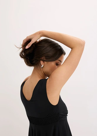 Shirtjurk met decolleté • zwart • bonprix online shop