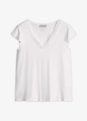 T-shirt en viscose extensible