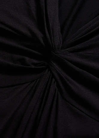 Shirt in een viscosemix • zwart • bonprix online shop