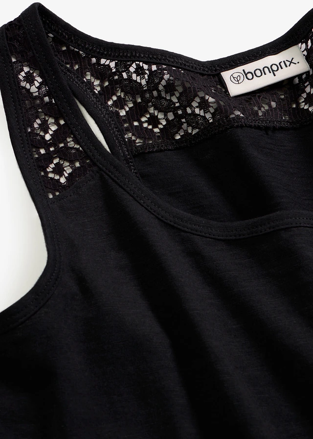 Tanktop van katoen • zwart • product-page.page-title-suffix
