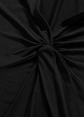 Shirt in een viscosemix • zwart • bonprix online shop