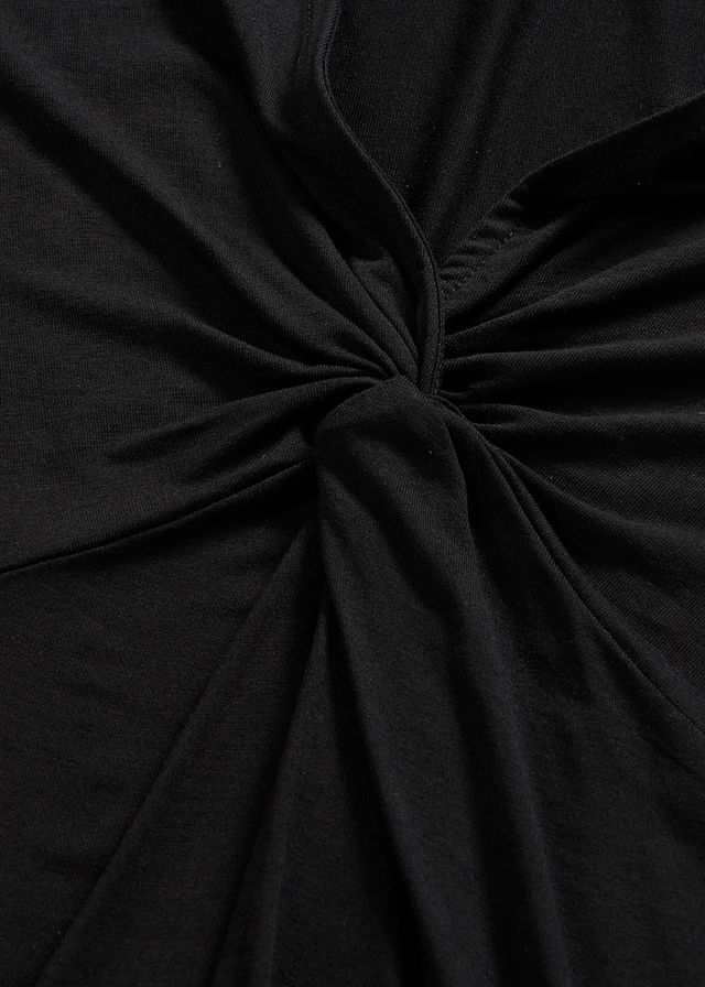 T-shirt en viscose extensible • noir • product-page.page-title-suffix