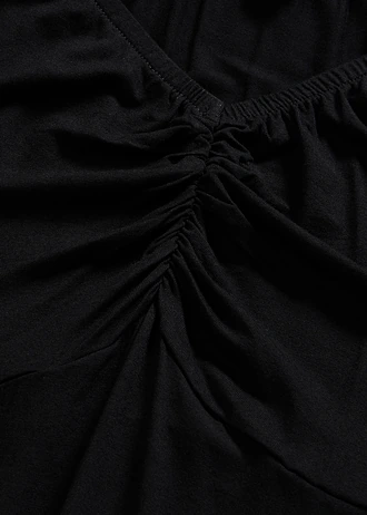 Maxi jurk van een viscosemix • zwart • bonprix online shop