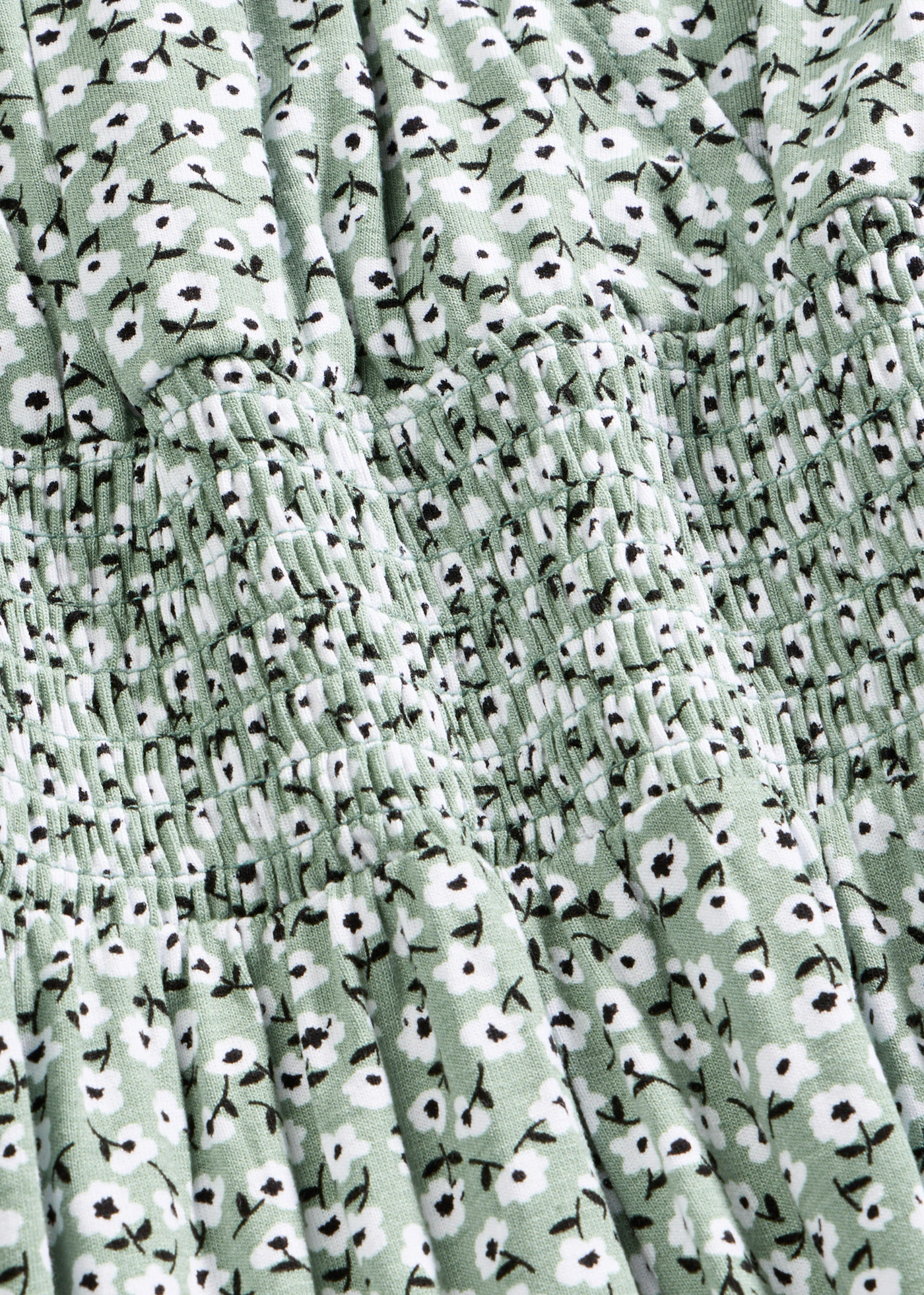 Jersey jurk in een viscosemix • pastelgroen gebloemd • bonprix online shop