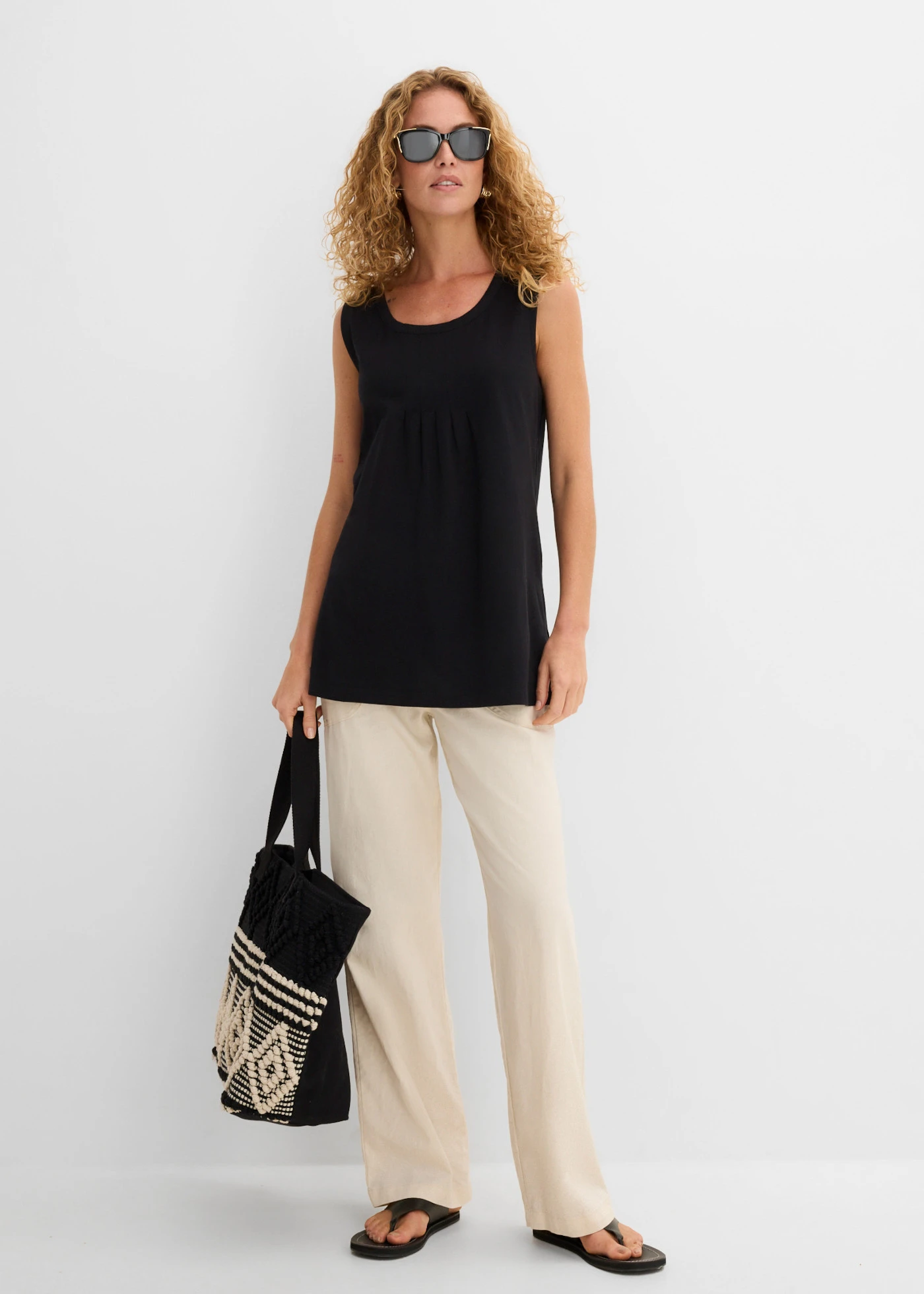 Longtop • zwart • bonprix online shop