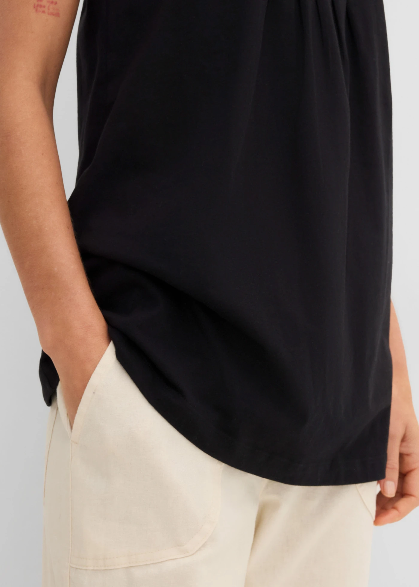 Longtop • zwart • bonprix online shop