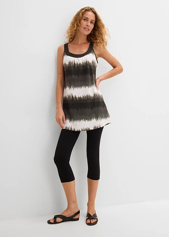 Robe + legging corsaire (ens. 2 pces), Couleur: noir graphique