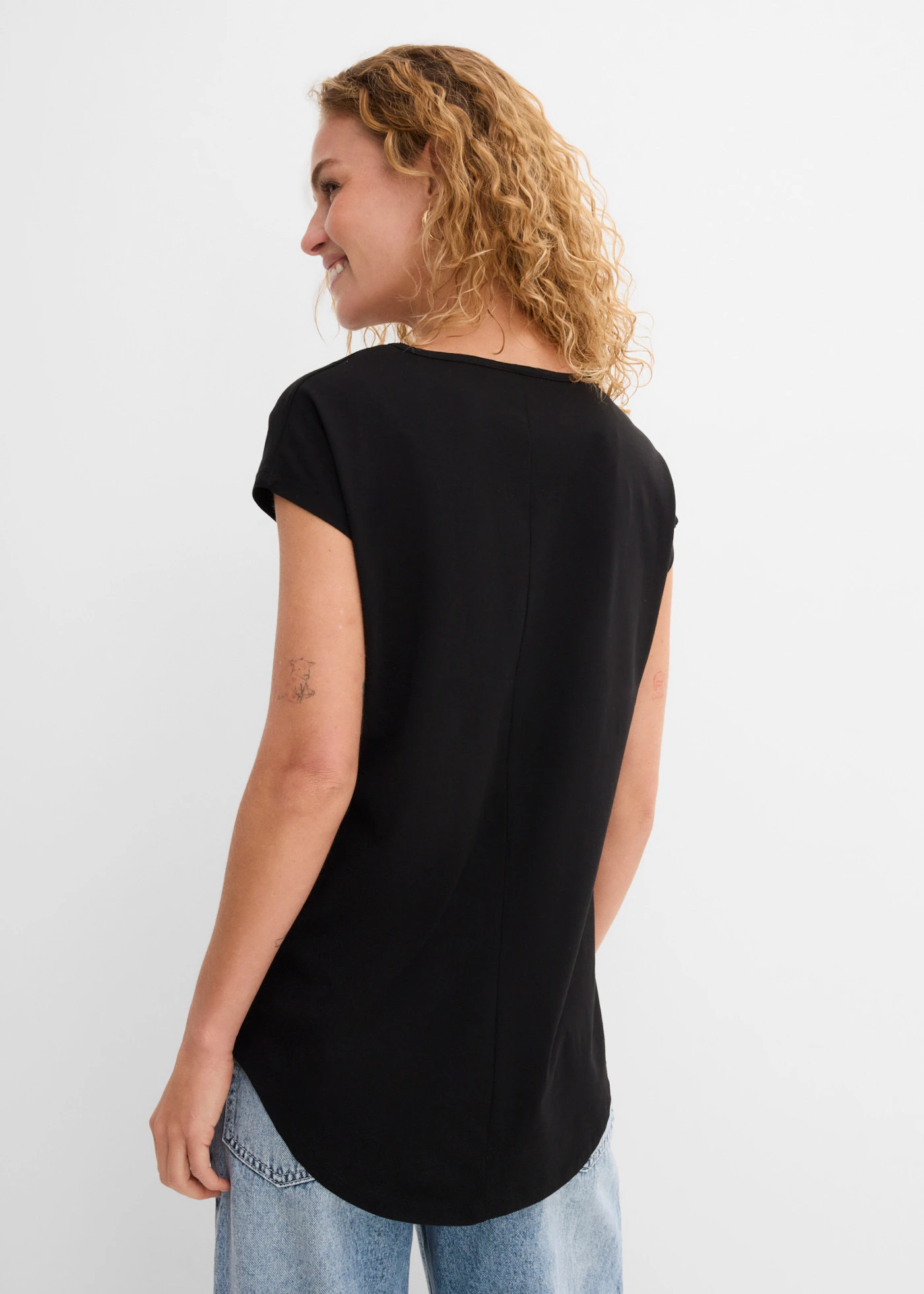 T-shirt met print • zwart-staalgrijs dromenvanger • bonprix online shop