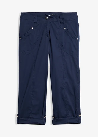 Pantalon extensible cargo 3/4