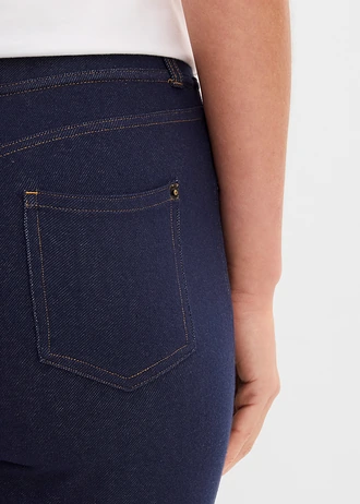 Capri legging in denim look • blauw • bonprix online shop