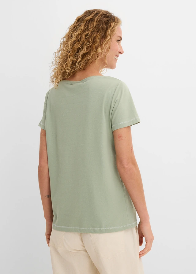 T-shirt • vert fumé imprimé • product-page.page-title-suffix