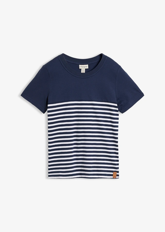 Triko • tmavě modrá s proužky • bonprix obchod