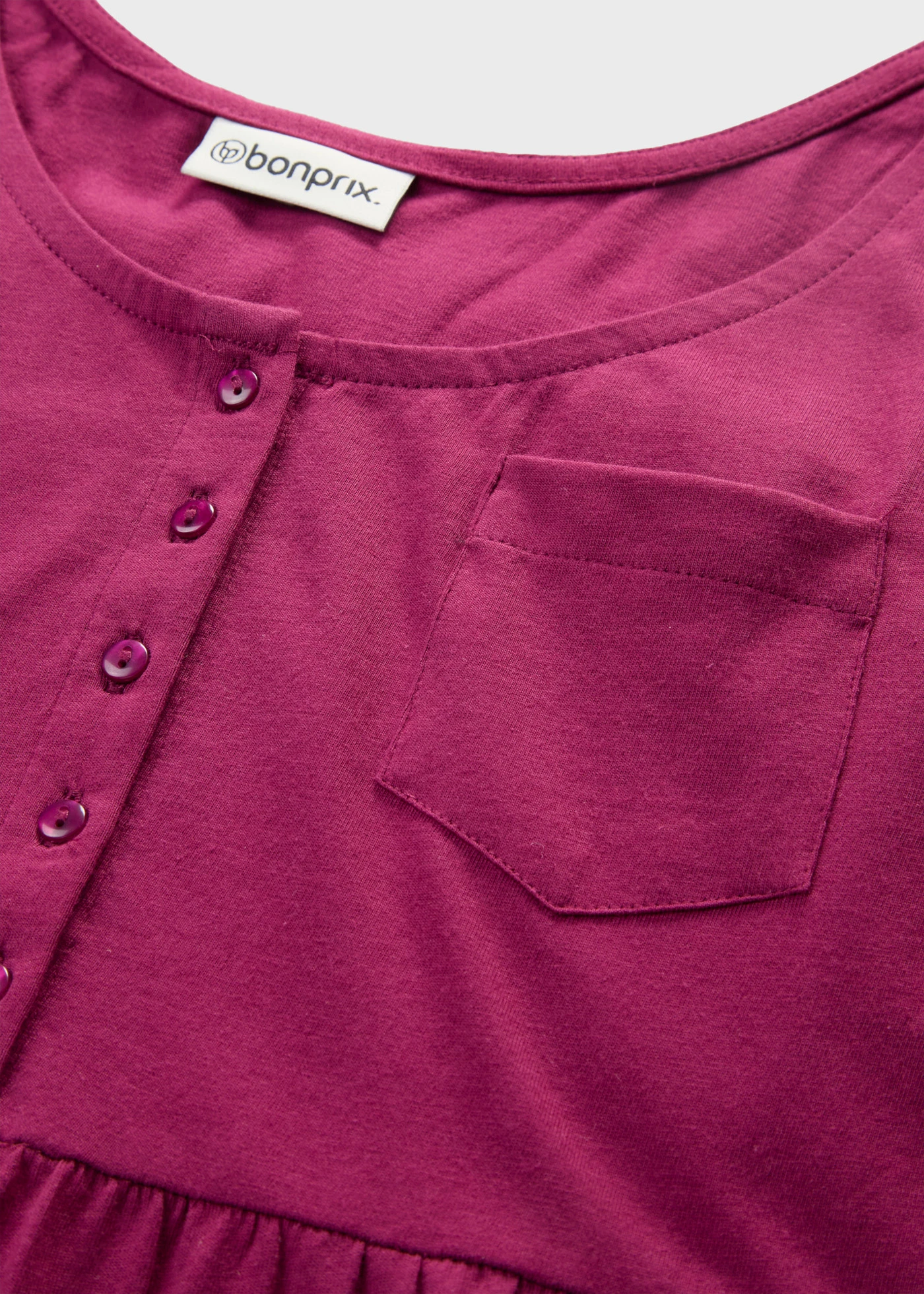 Jurk van katoen-jersey, petite • bessen • bonprix online shop