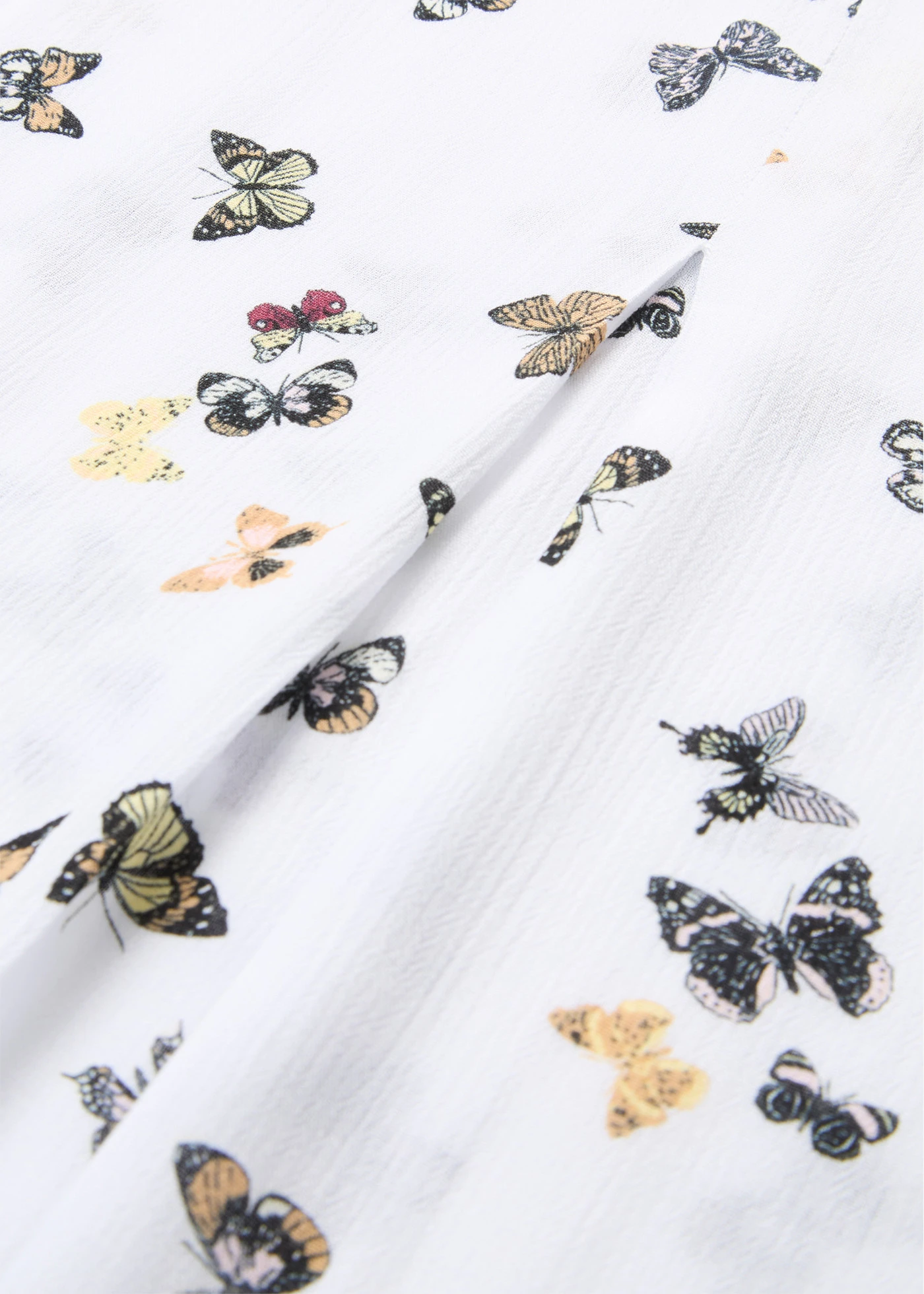 Blousetop • wit gedessineerd • bonprix online shop