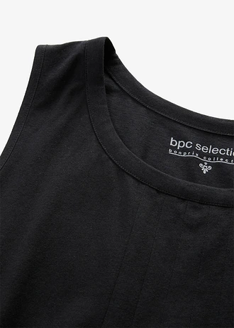 Dlouhý top • černá • bonprix obchod