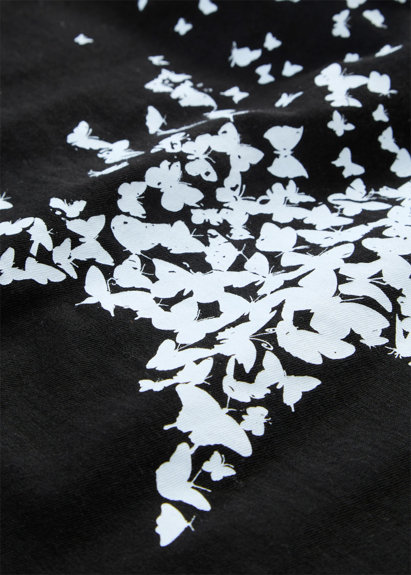 Shirt van slub garen, korte mouw • zwart • bonprix online shop
