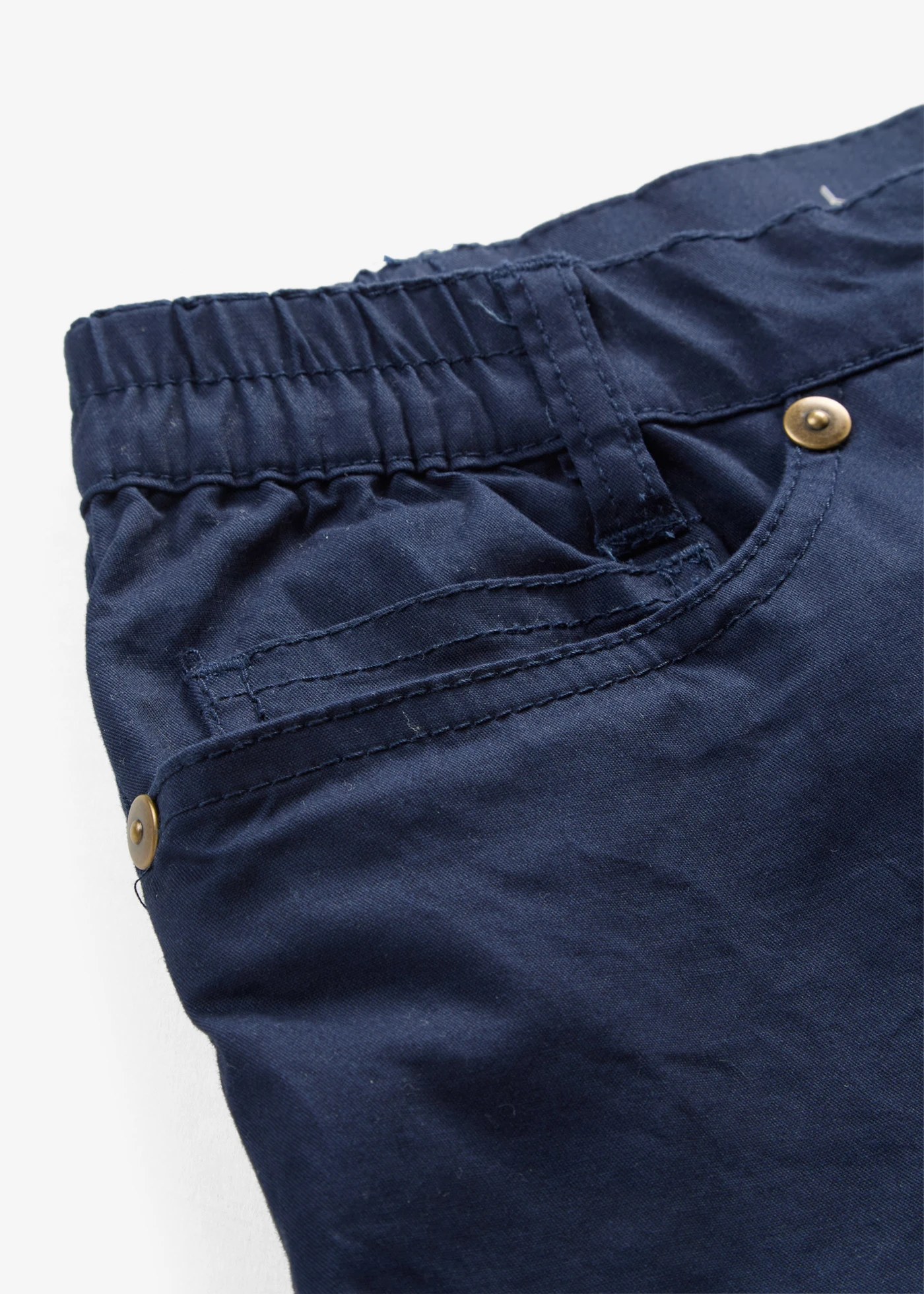 Katoenen bermuda met comfortband • donkerblauw • bonprix online shop