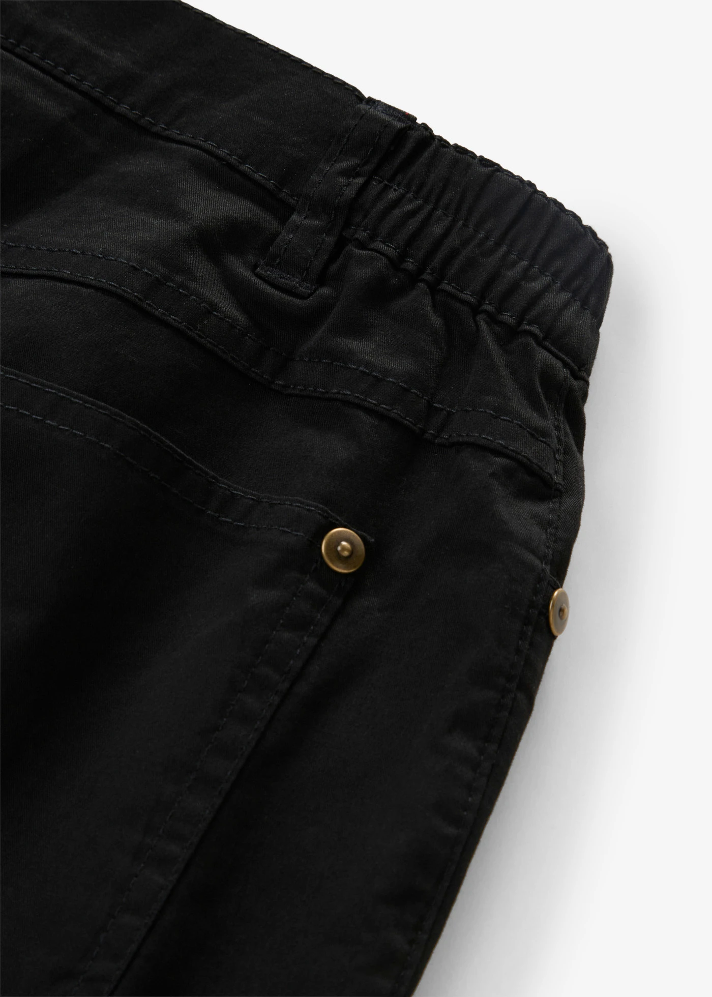 Katoenen bermuda met comfortband • zwart • bonprix online shop