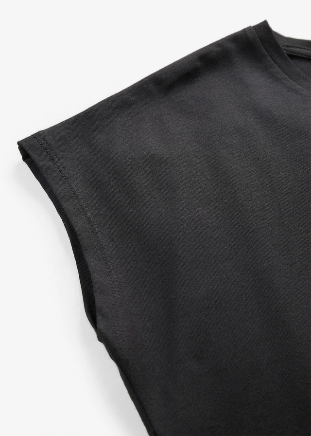 Shirt met pailletten • zwart/zilverkleur • product-page.page-title-suffix