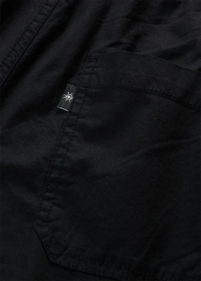Bermuda long à taille élastiquée • noir • product-page.page-title-suffix