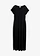 Robe fluide en jersey viscose, Couleur: noir