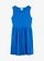 Robe à poches en jersey 100% coton, Couleur: bleu azur