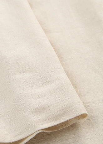 Culotte met linnen, tot op de kuit • kiezelbeige • bonprix online shop