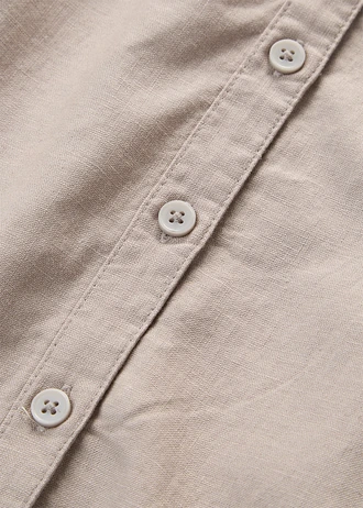 Blouse met linnen, 3/4 mouw • natuursteen • bonprix online shop